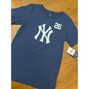 NWT MLB Players Shirt- NY Yankees Lemahieu 26 Size Boys XL
